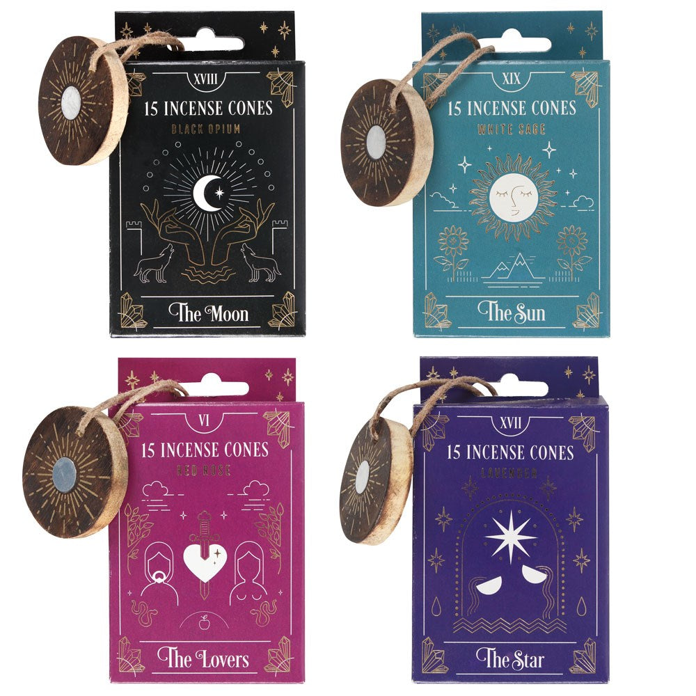 Tarot Card Incense Cones