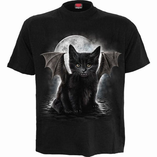 Bat Cat - T Shirt (Spiral)