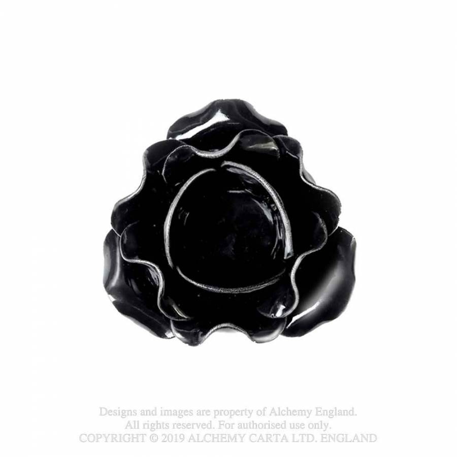 Black Rose Candle Holder/Pot SCR3