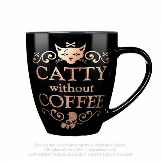 Catty Without Coffee Mug ALMUG7 Discontinued