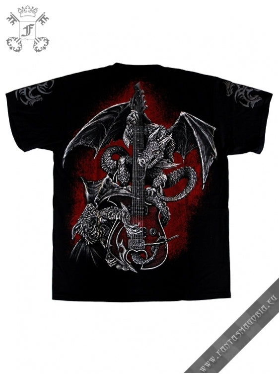 Dragon's Guitar T Shirt (Fantasmagoria)