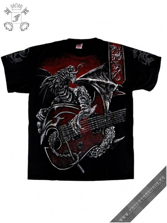Dragon's Guitar T Shirt (Fantasmagoria)
