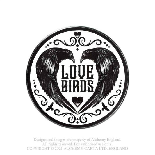 Love Birds Ceramic Coaster