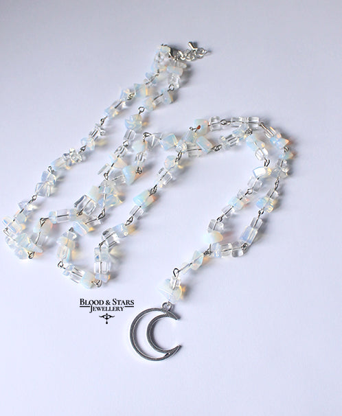 Gemstone Rosary Necklace