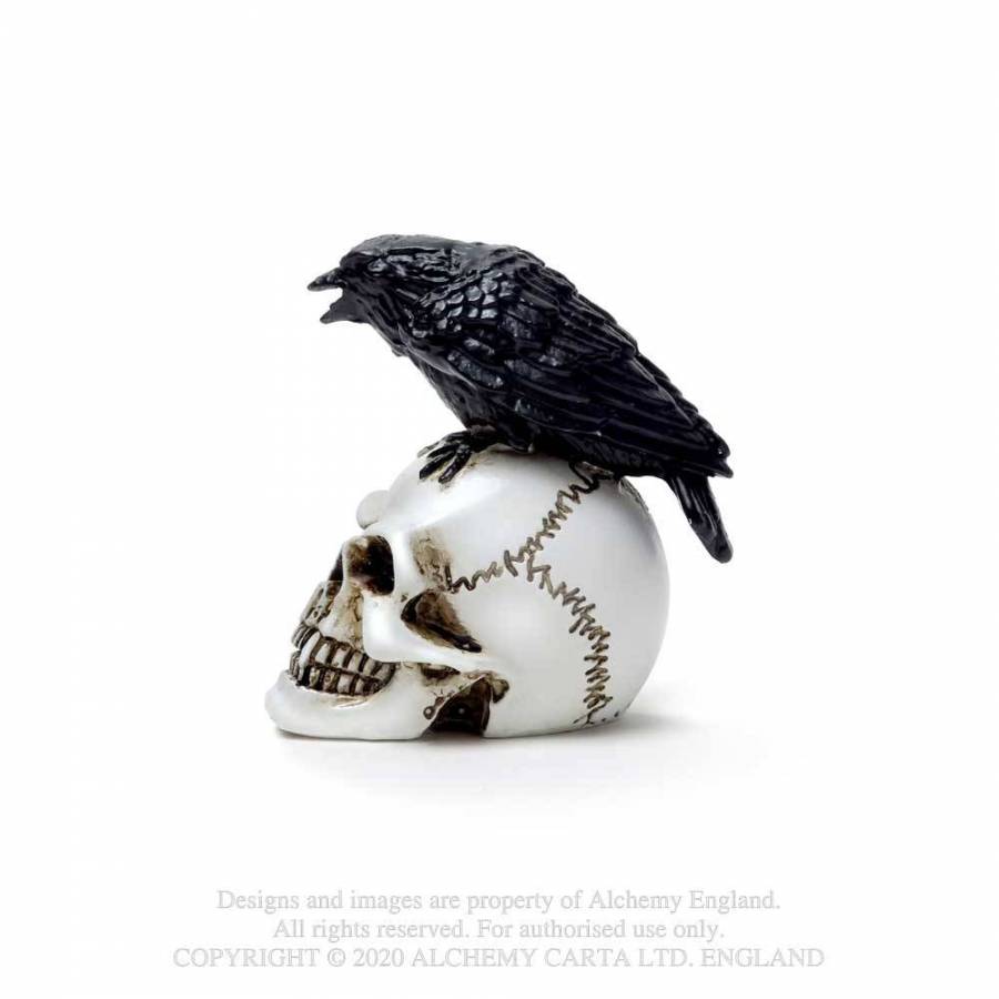 Raven Skull: Miniature(Alchemy Gothic)