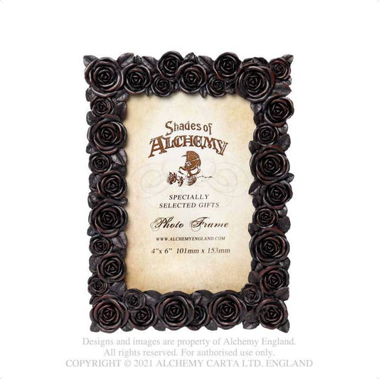 Black Rose Photo Frame