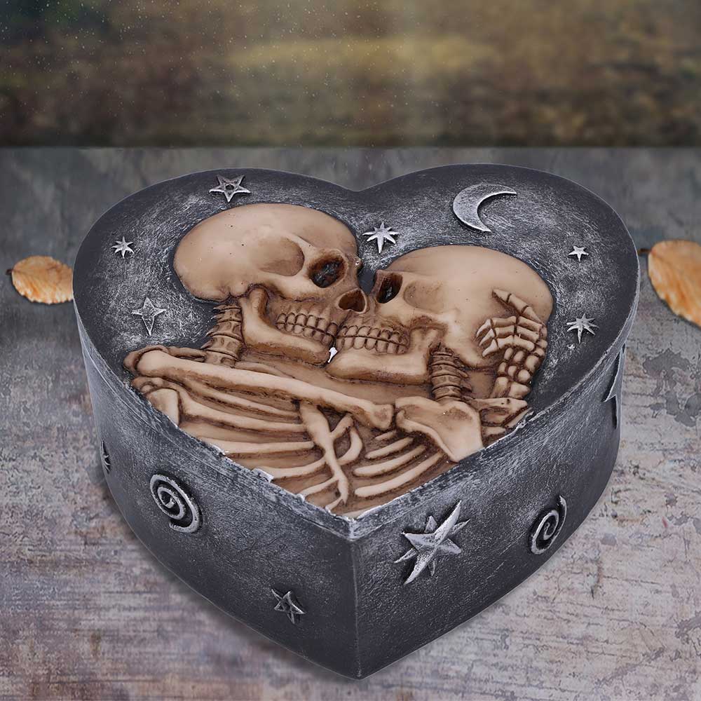 Star Crossed Lovers Skeleton Box 13.5cm