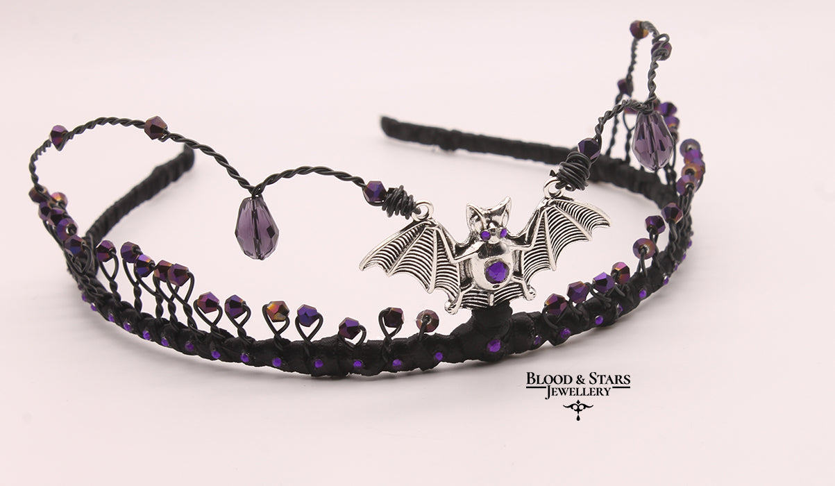 Vampire Princess Bat Tiara