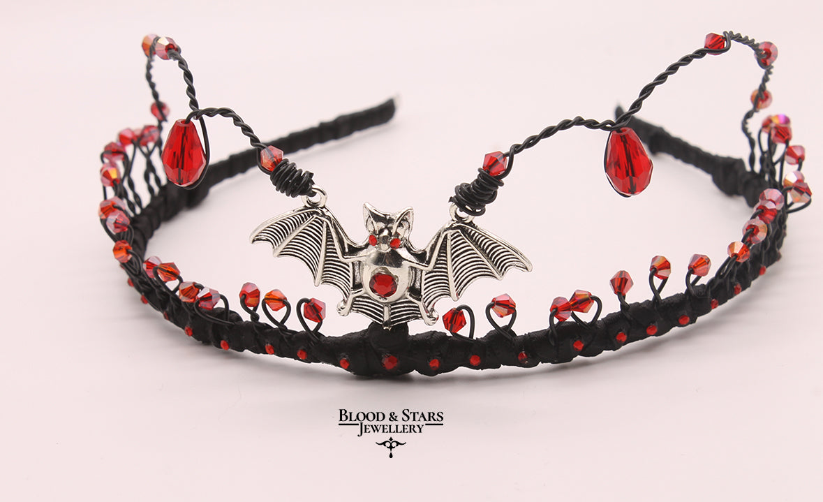 Vampire Princess Bat Tiara