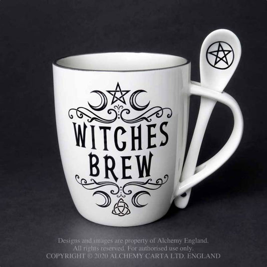 Witches Brew Mug And Spoon Set